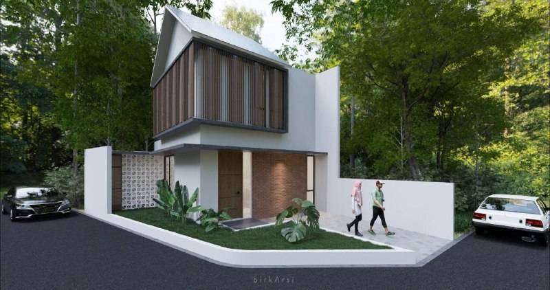 Dijual Rumah Baru di Cilodong Depok, Dekat GDC, 2 Lantai Rp 900 Jutaan, LT 97 m², 3 KT, 2 KM